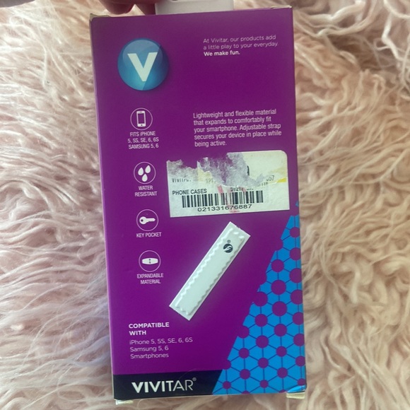 Vivitar Cell Phone Universal Protective Sport Athletic Arm Band Case Cover - Picture 2 of 2